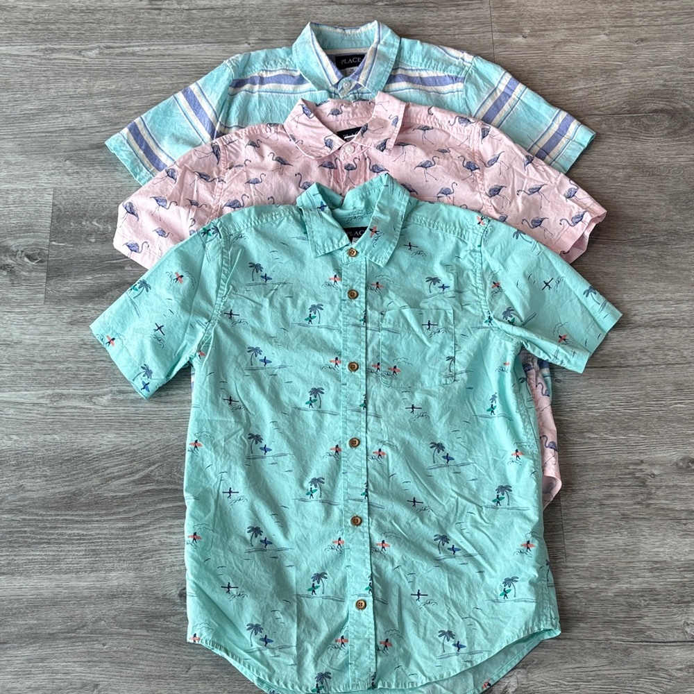 Place Boys Button Up Shirts